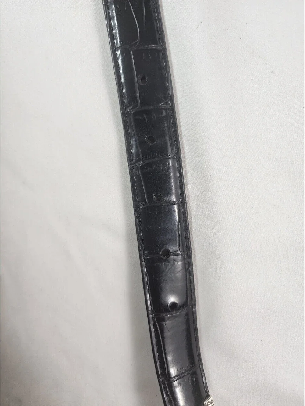 Amiee Lynn Black Thin Belt Size M Women's